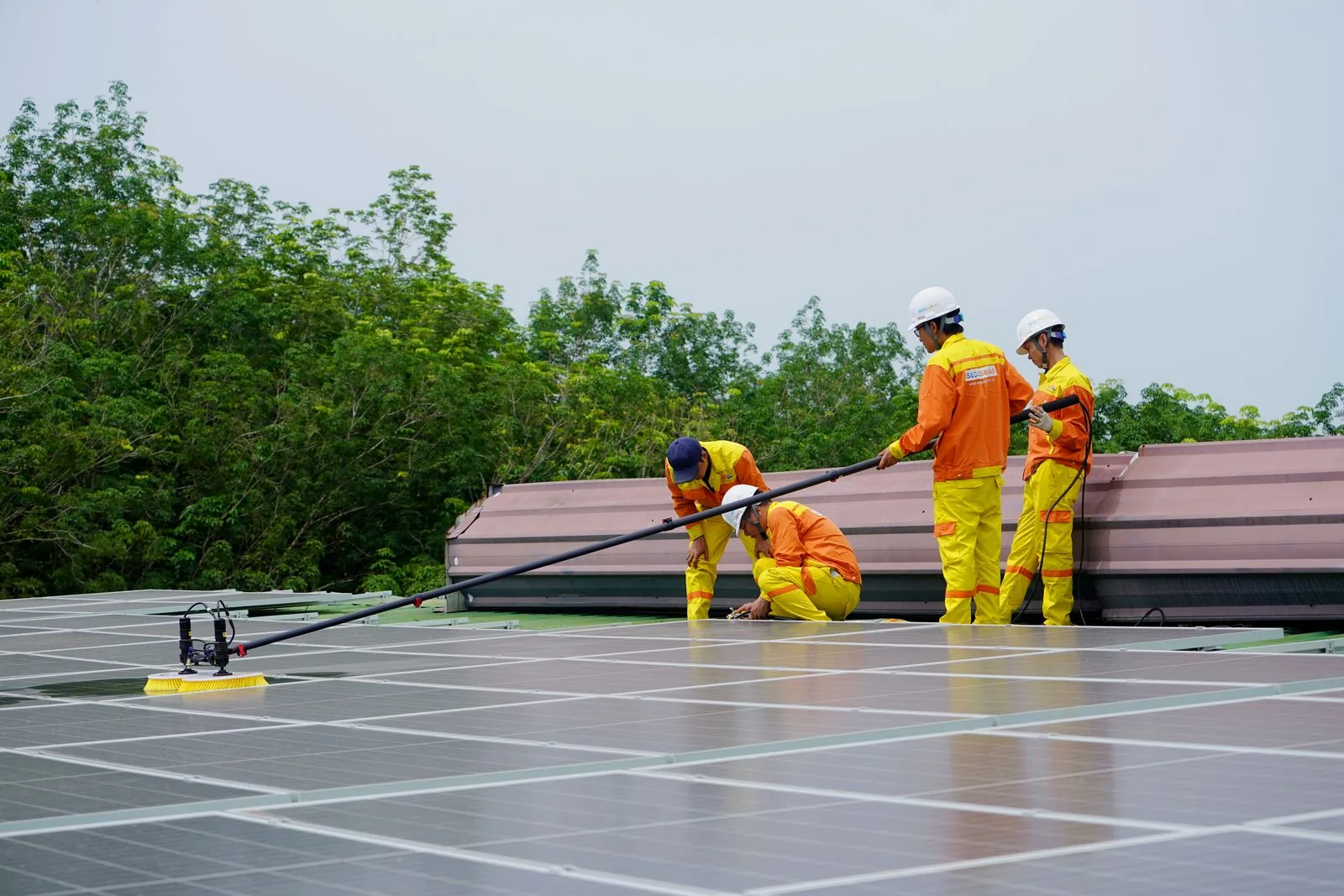 Solaranlagenreinigung durch einen professionellen Reinigungsdienst